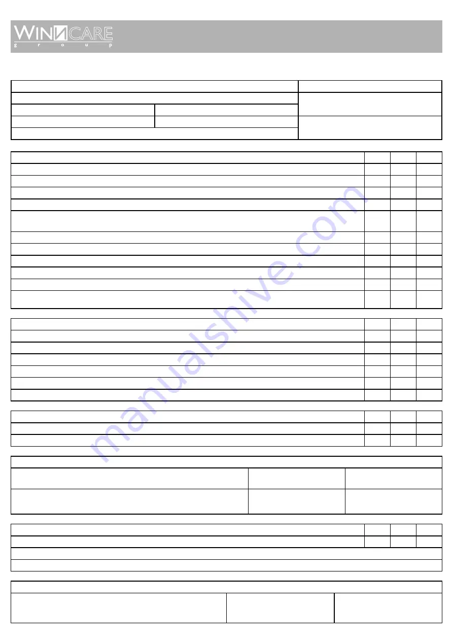 Winncare VIRMEDIC BASICA E-130 Manual And Warranty Download Page 24