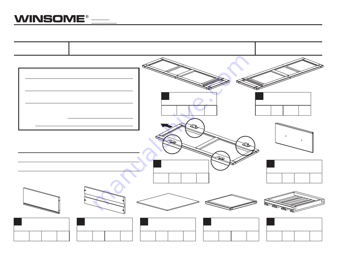 Winsome 94350 R4 Checklist Download Page 2