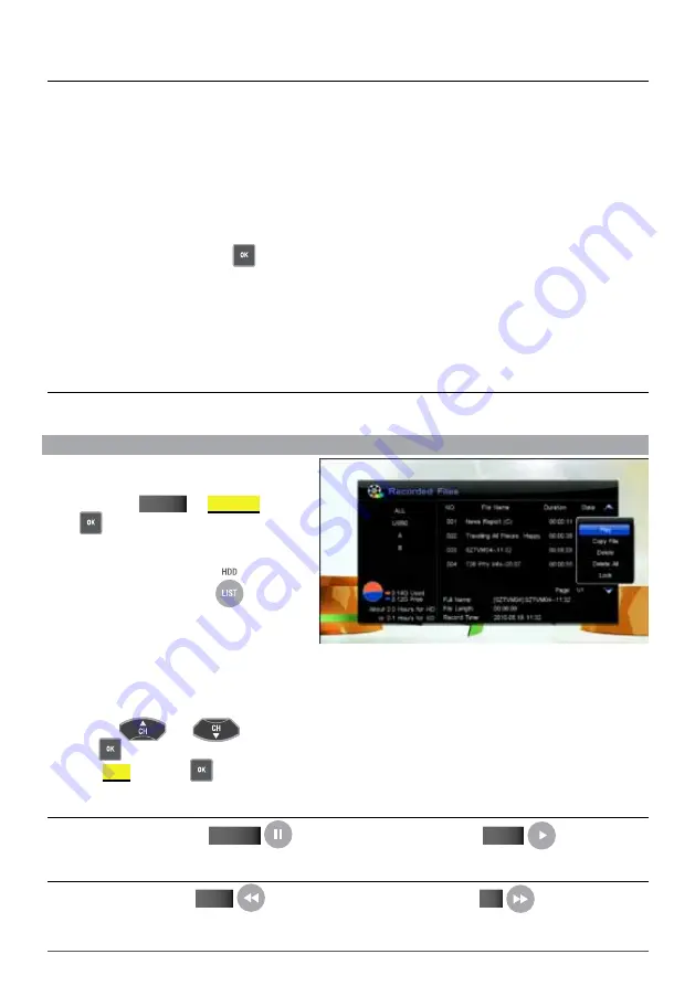 Wintal PVR10 User Manual Download Page 27