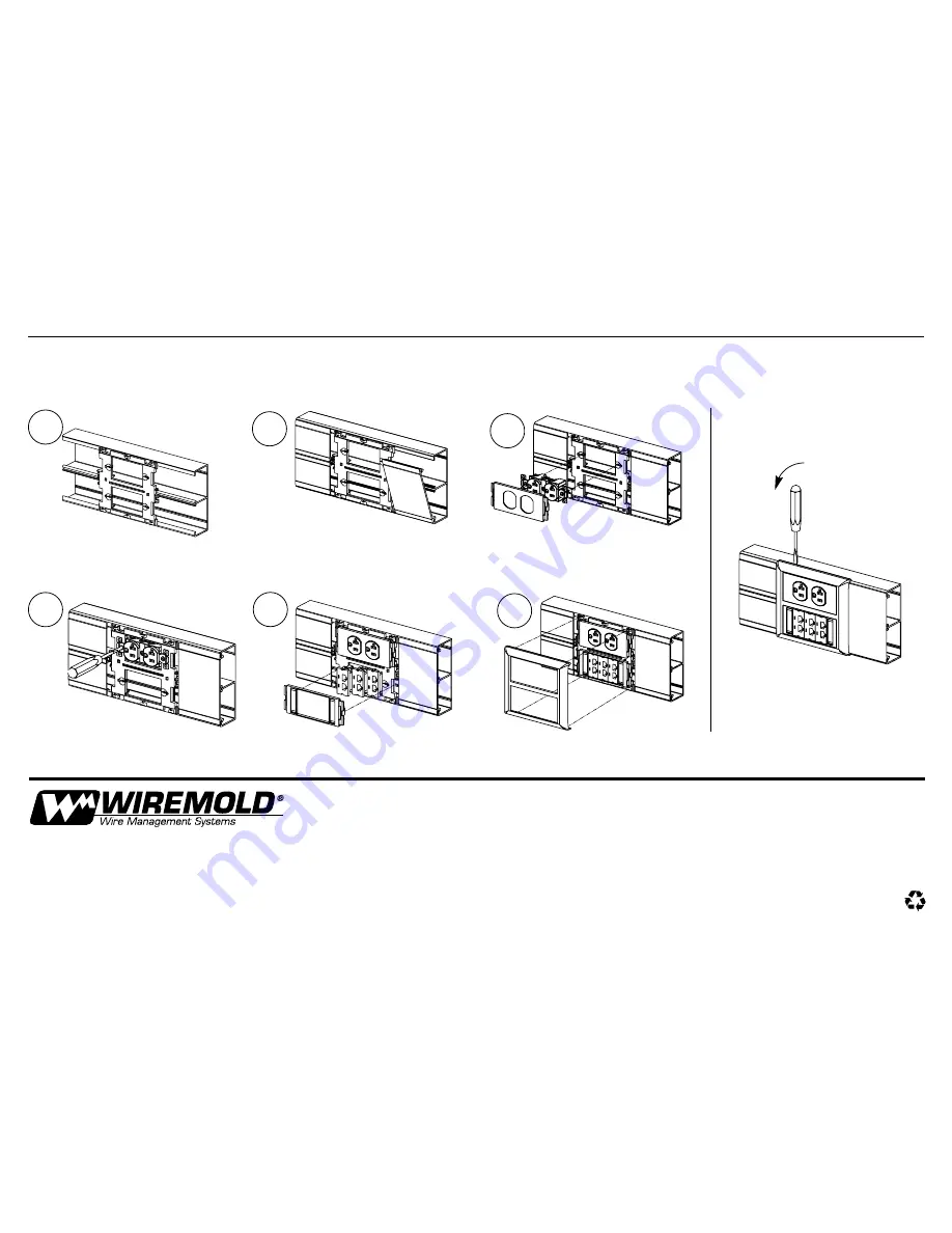 Wiremold 4050RT Скачать руководство пользователя страница 2