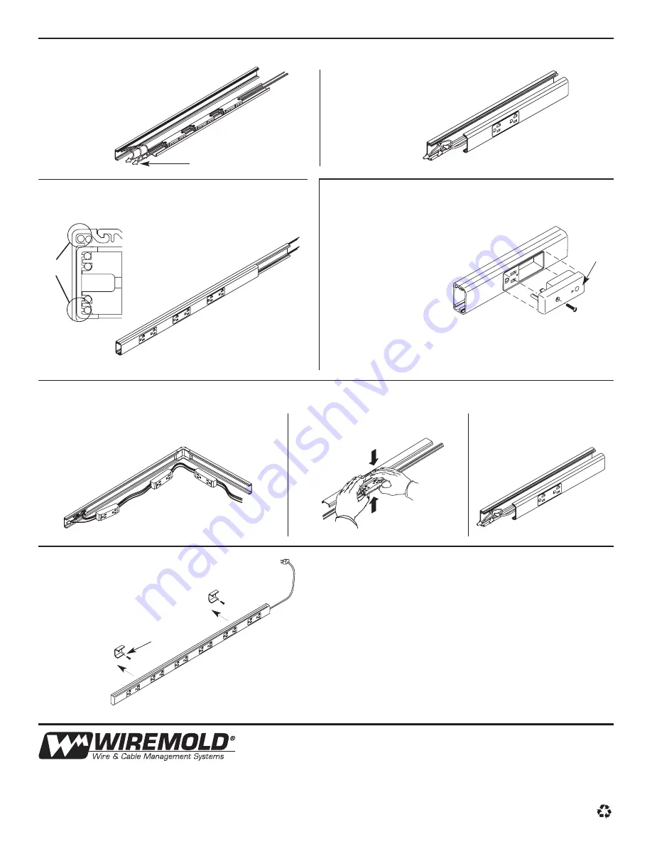 Wiremold PLUGMOLD PLUS NM2000 Скачать руководство пользователя страница 2