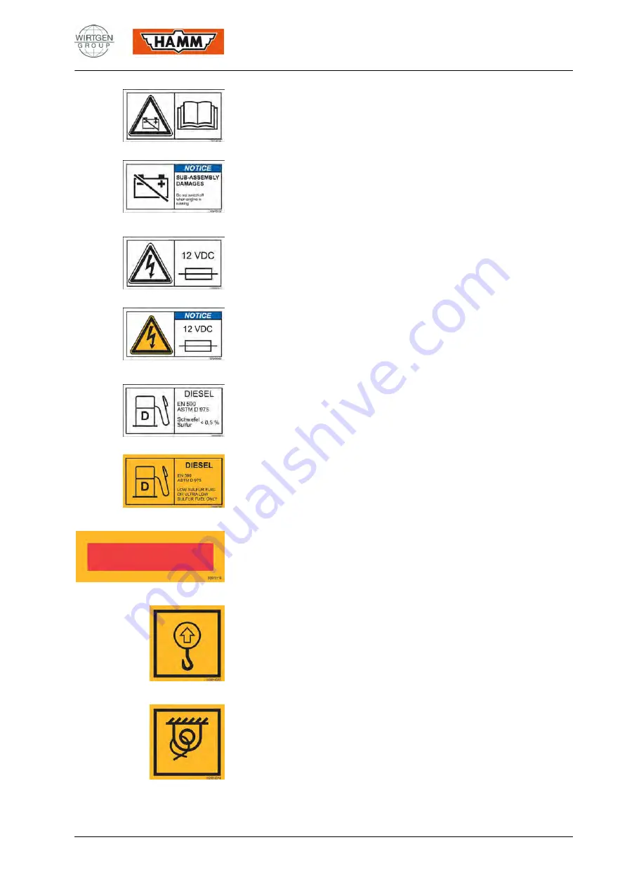 WIRTGEN HAMM GRW 280 Operating Manual Download Page 39