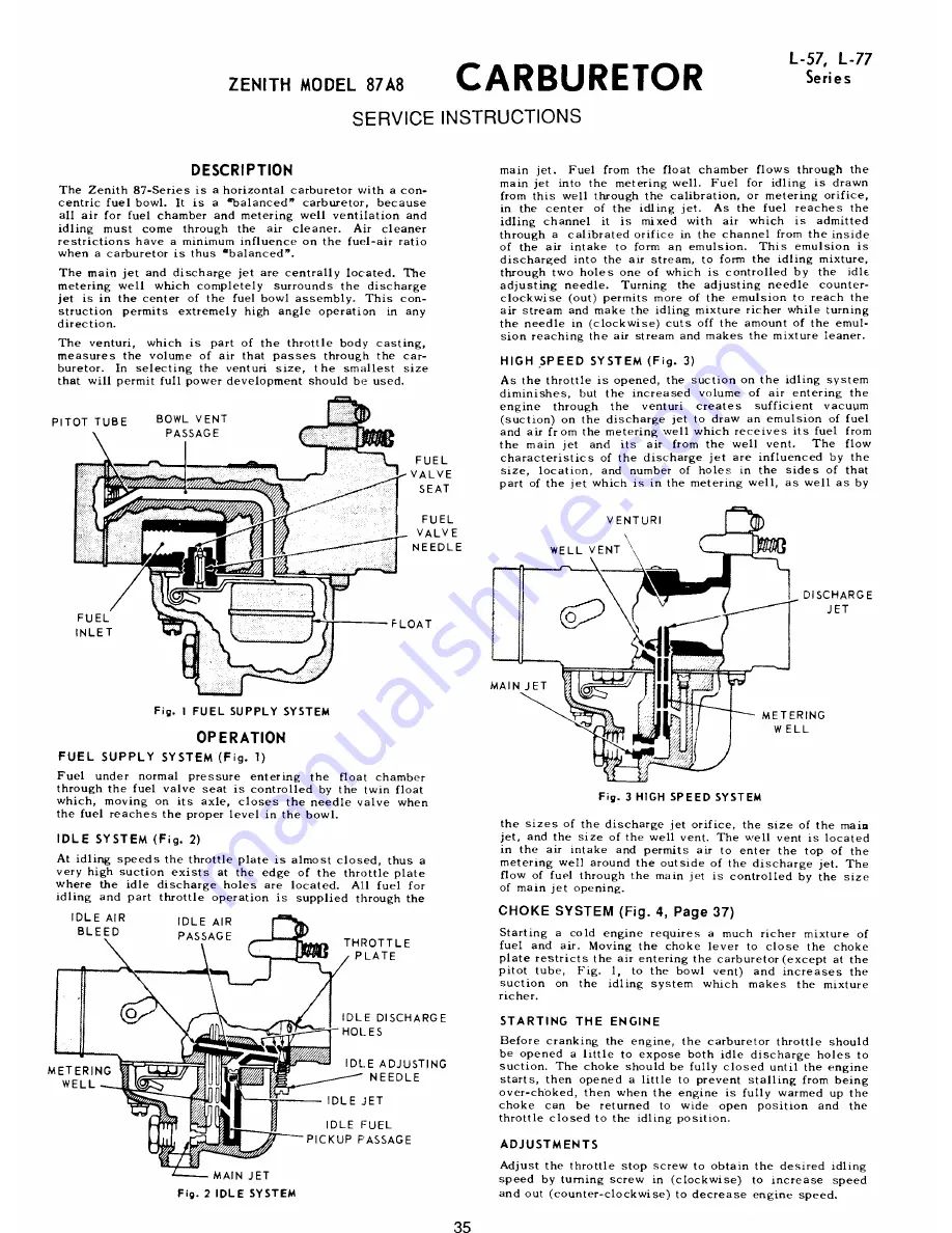 Wisconsin Motors V460D Скачать руководство пользователя страница 39