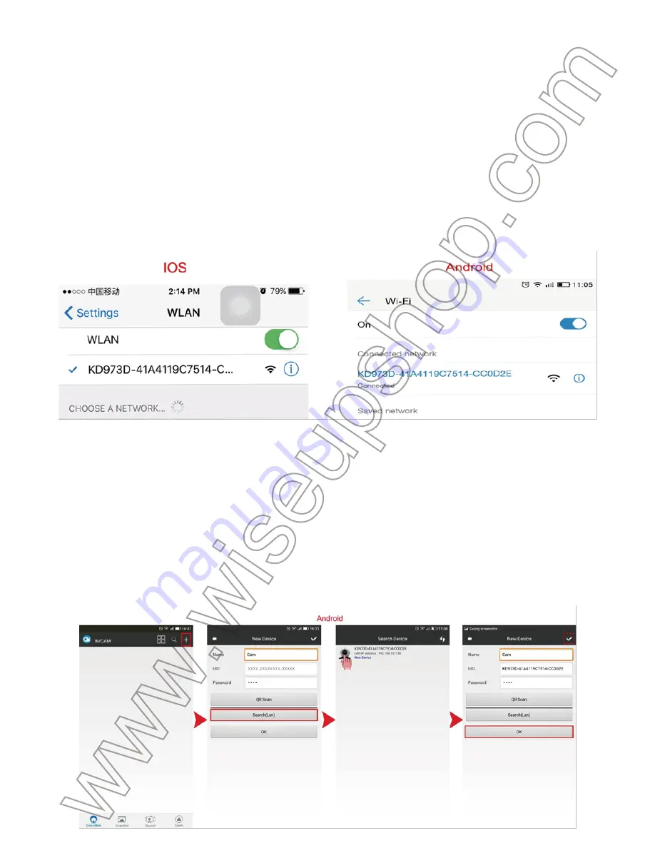 Wiseup DV-07-WIFI User Manual Download Page 3