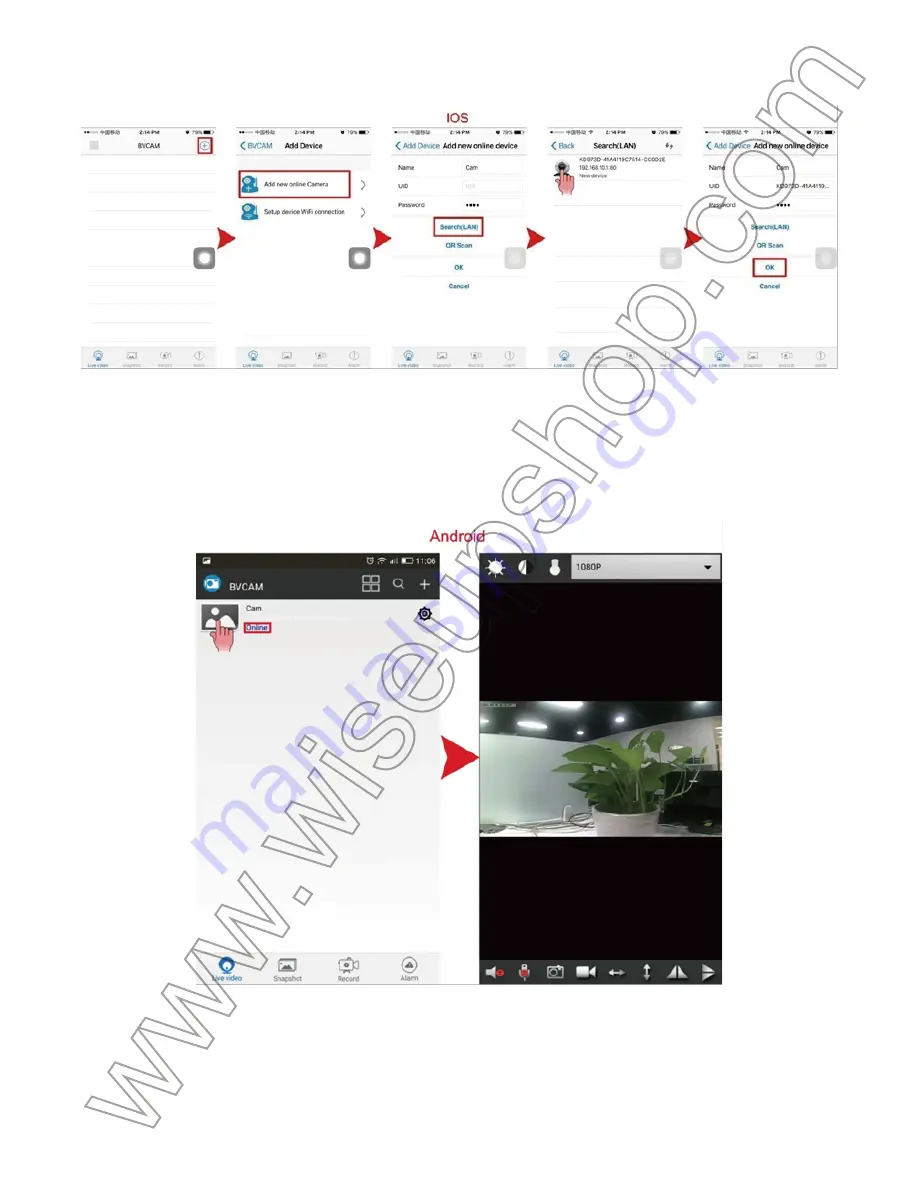 Wiseup DV-07-WIFI Скачать руководство пользователя страница 4