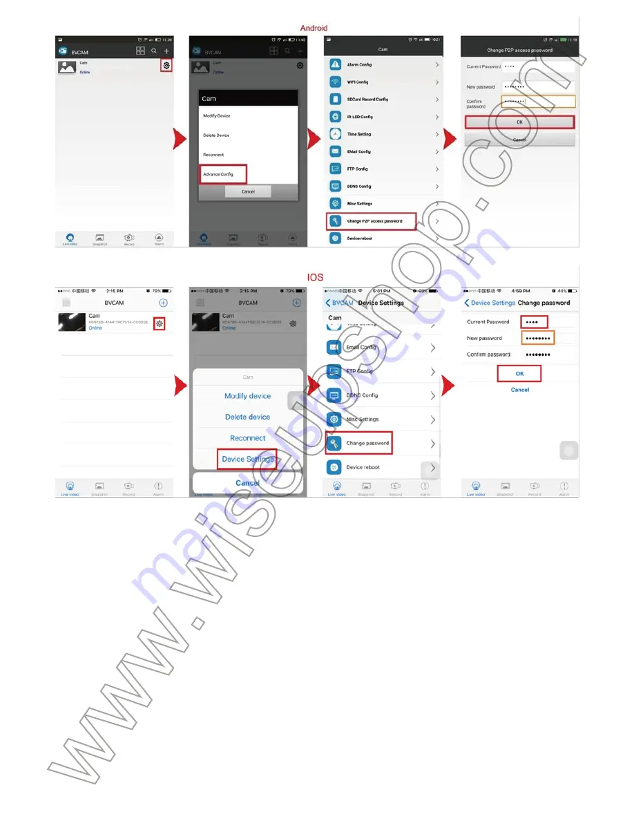 Wiseup DV-07-WIFI User Manual Download Page 94