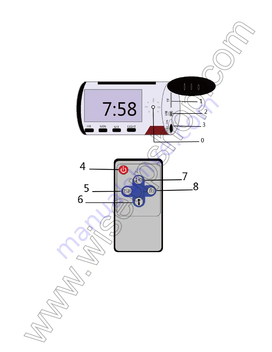 Wiseup MT-V001 User Manual Download Page 18