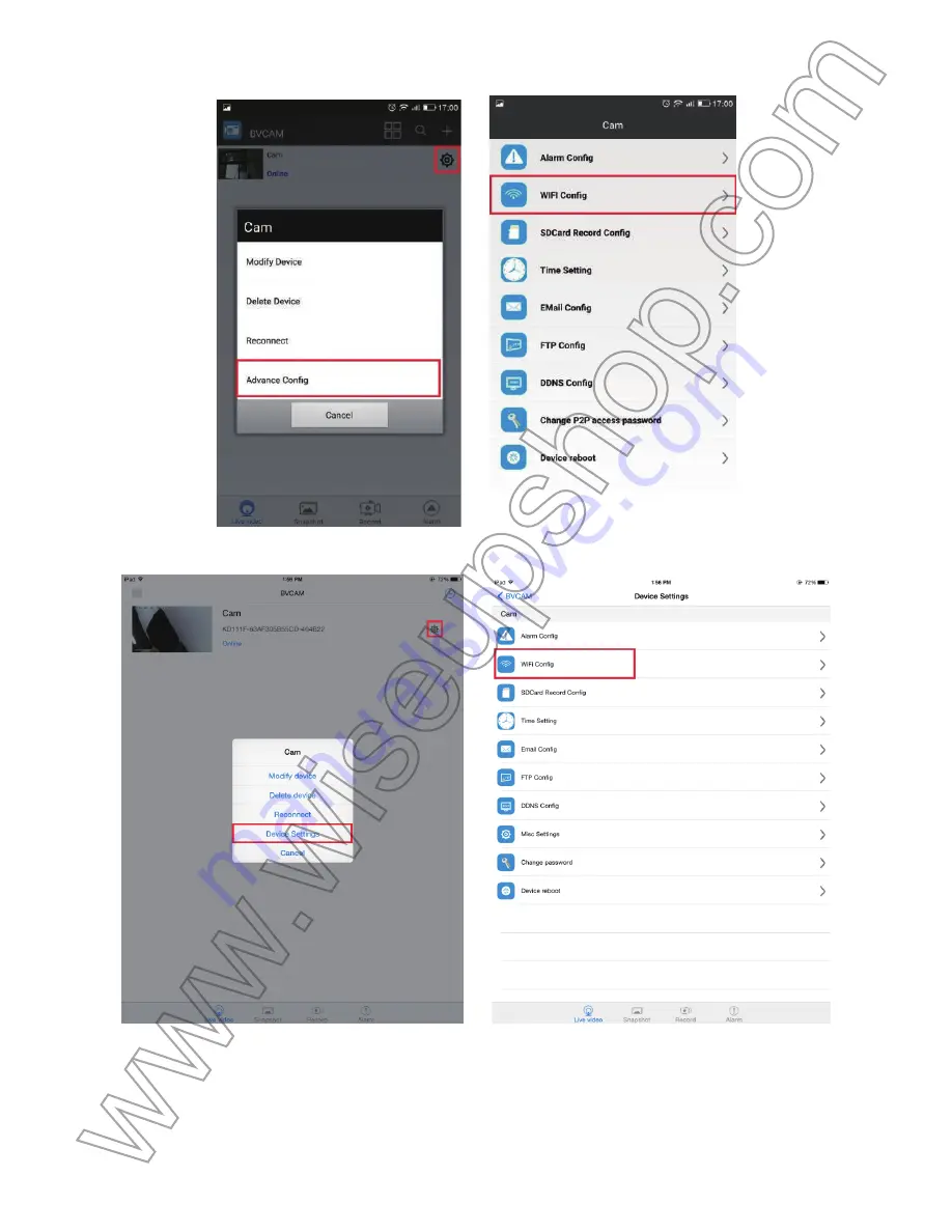 Wiseup WI-FI 21 User Manual Download Page 65