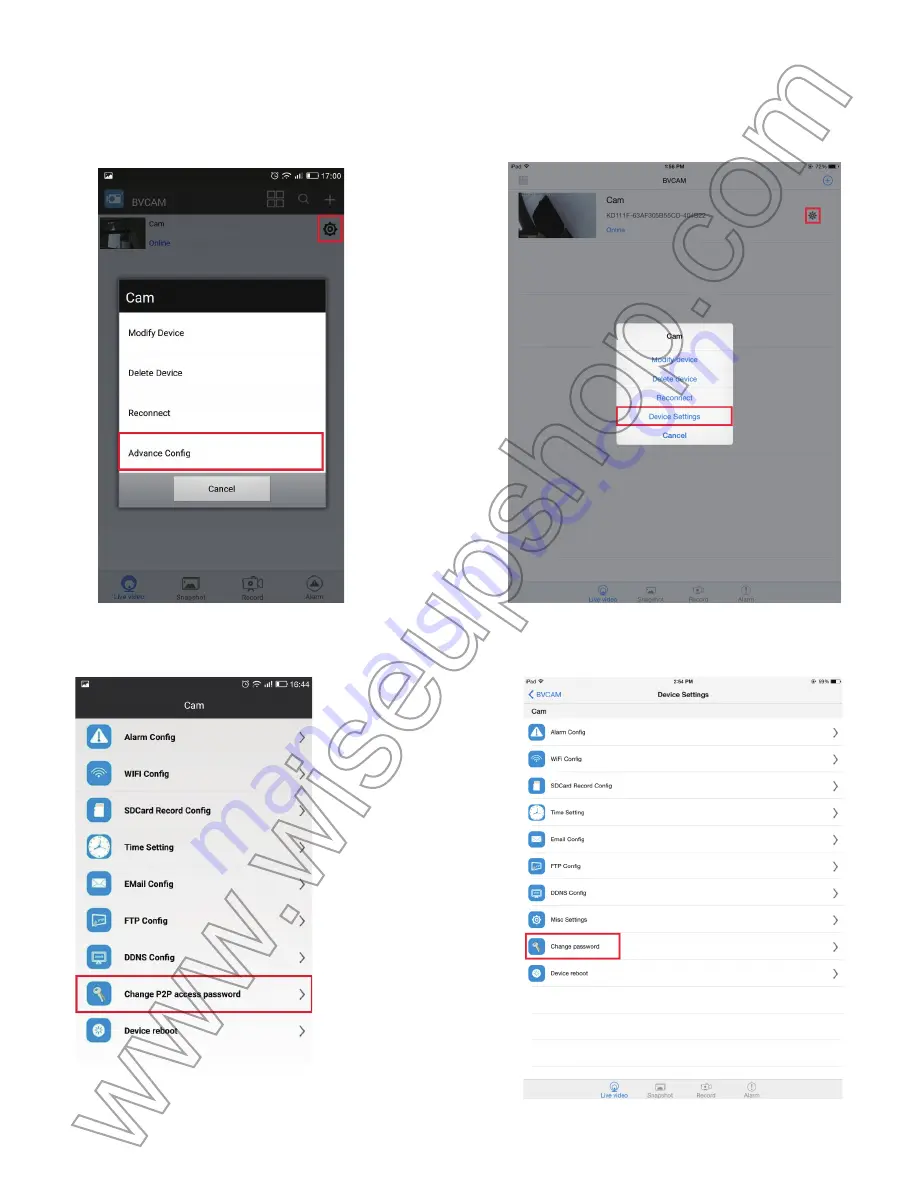 Wiseup WI-FI 21 User Manual Download Page 110