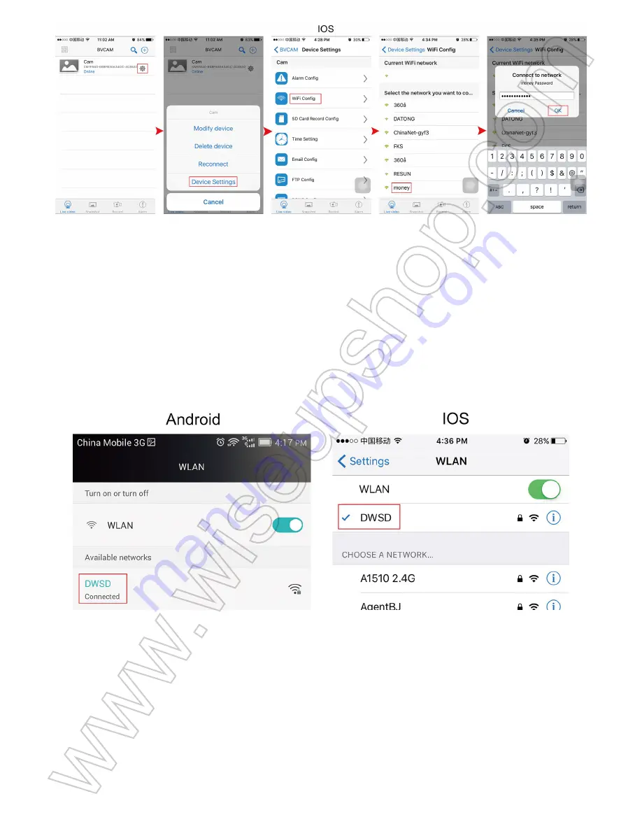 Wiseup WIFI08 User Manual Download Page 7