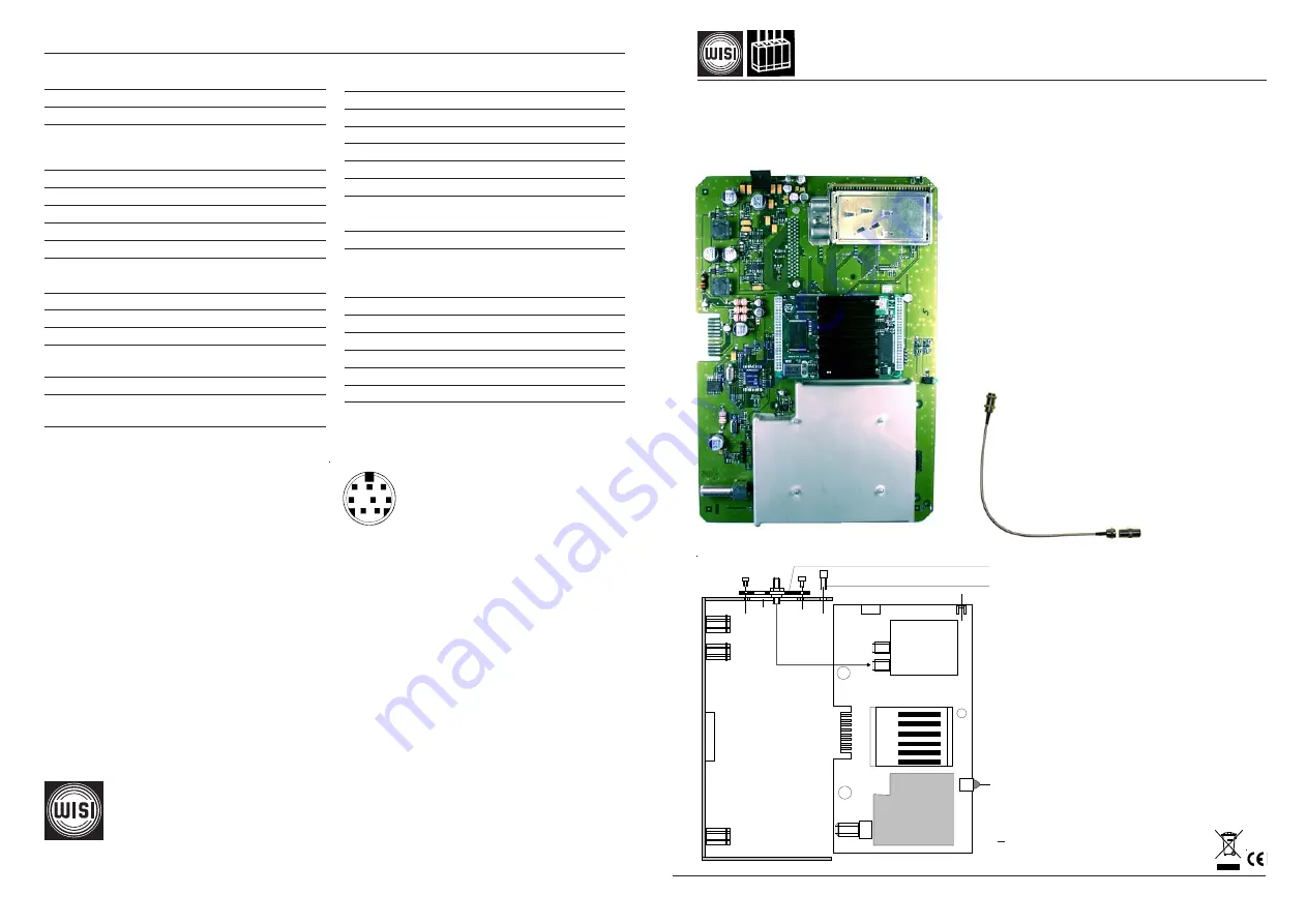 Wisi OK 79T Operating Instructions Download Page 1