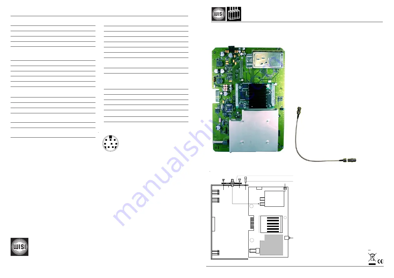 Wisi OK 79T Operating Instructions Download Page 3