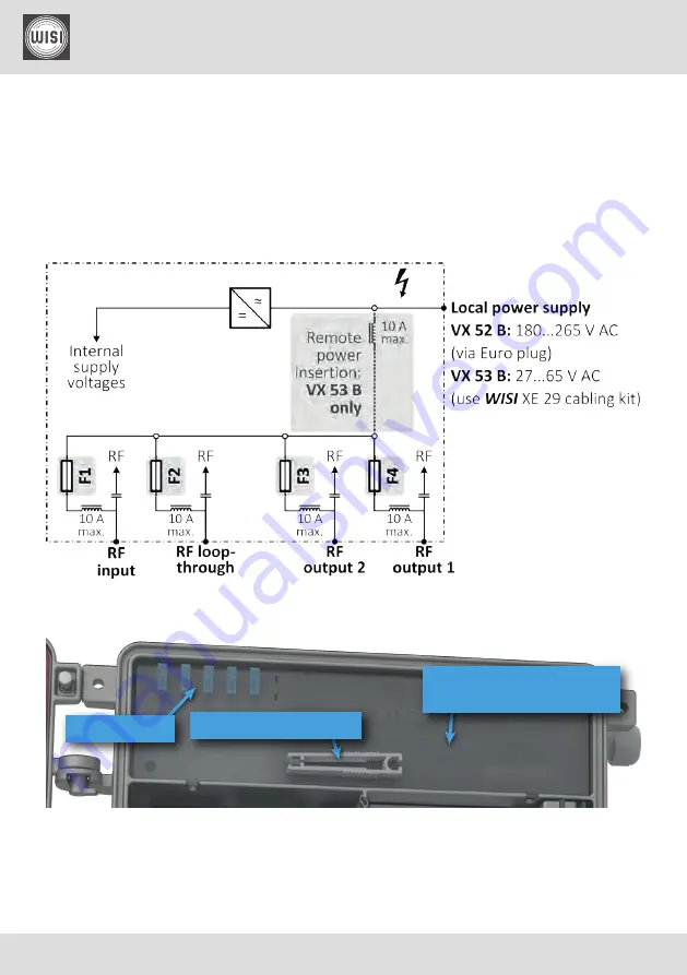 Wisi VX 52 B Series Скачать руководство пользователя страница 14