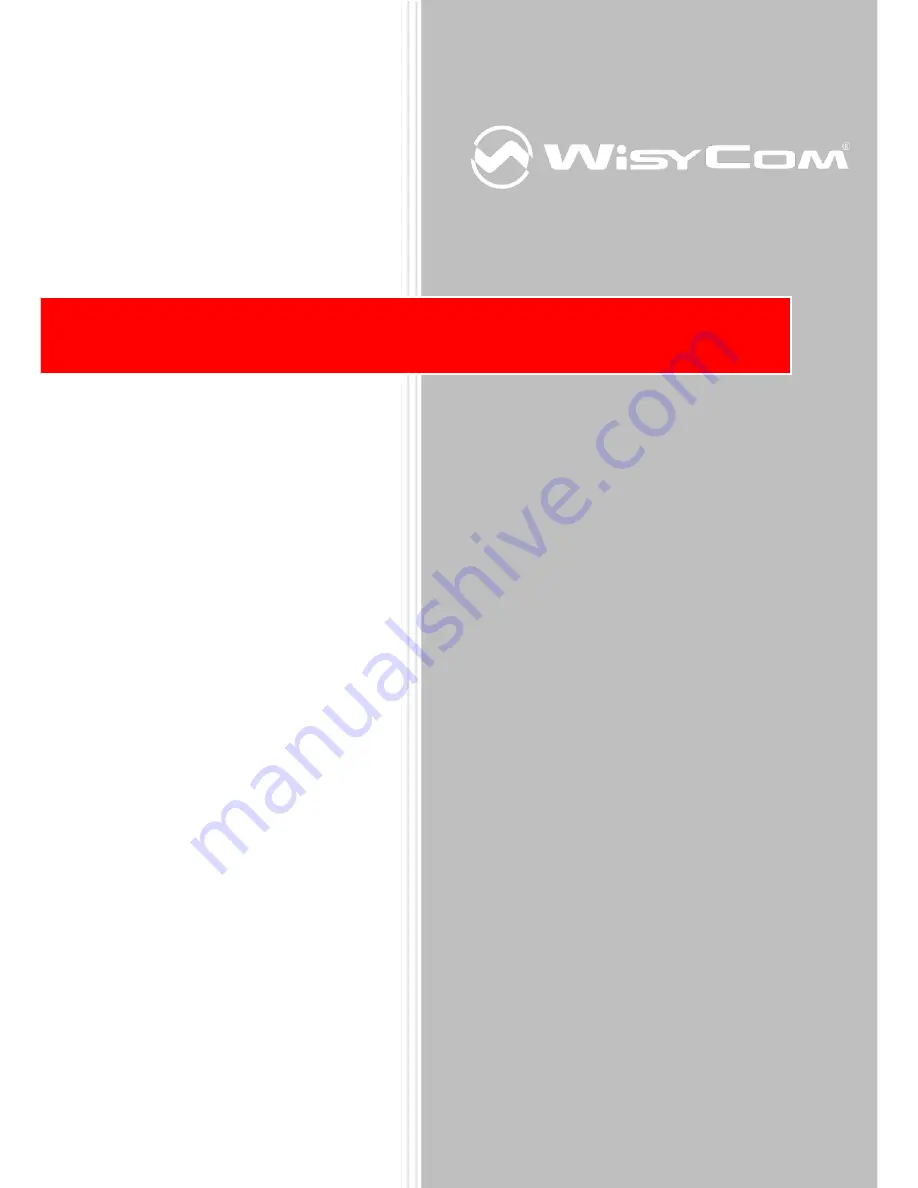 WisyCom CSI16T User Manual Download Page 1