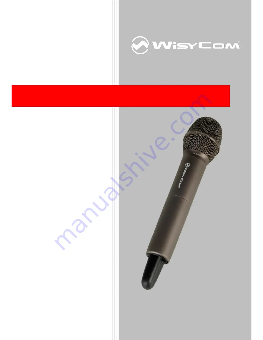 WisyCom MTH400 User Manual Download Page 1