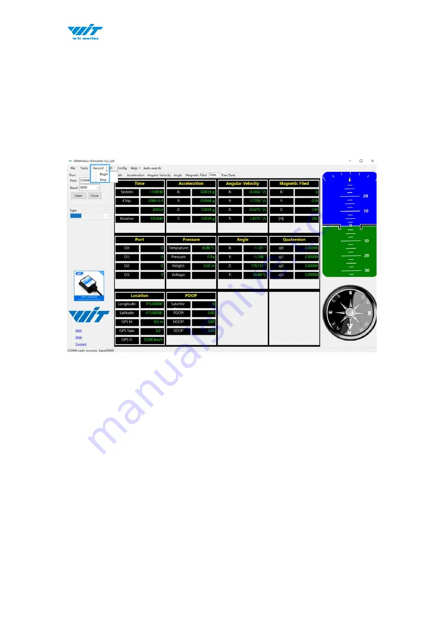 WiT WT901SD Скачать руководство пользователя страница 23