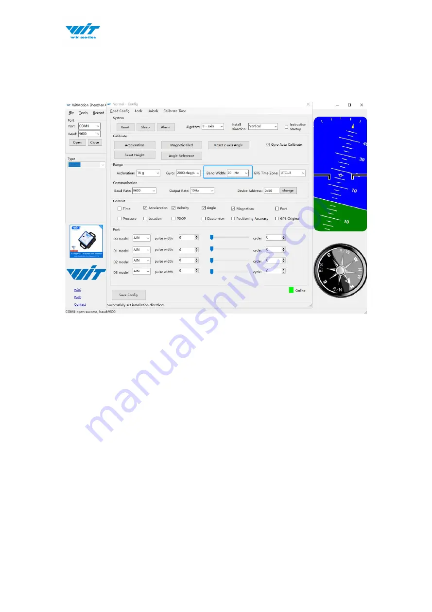 WiT WT901SD User Manual Download Page 30