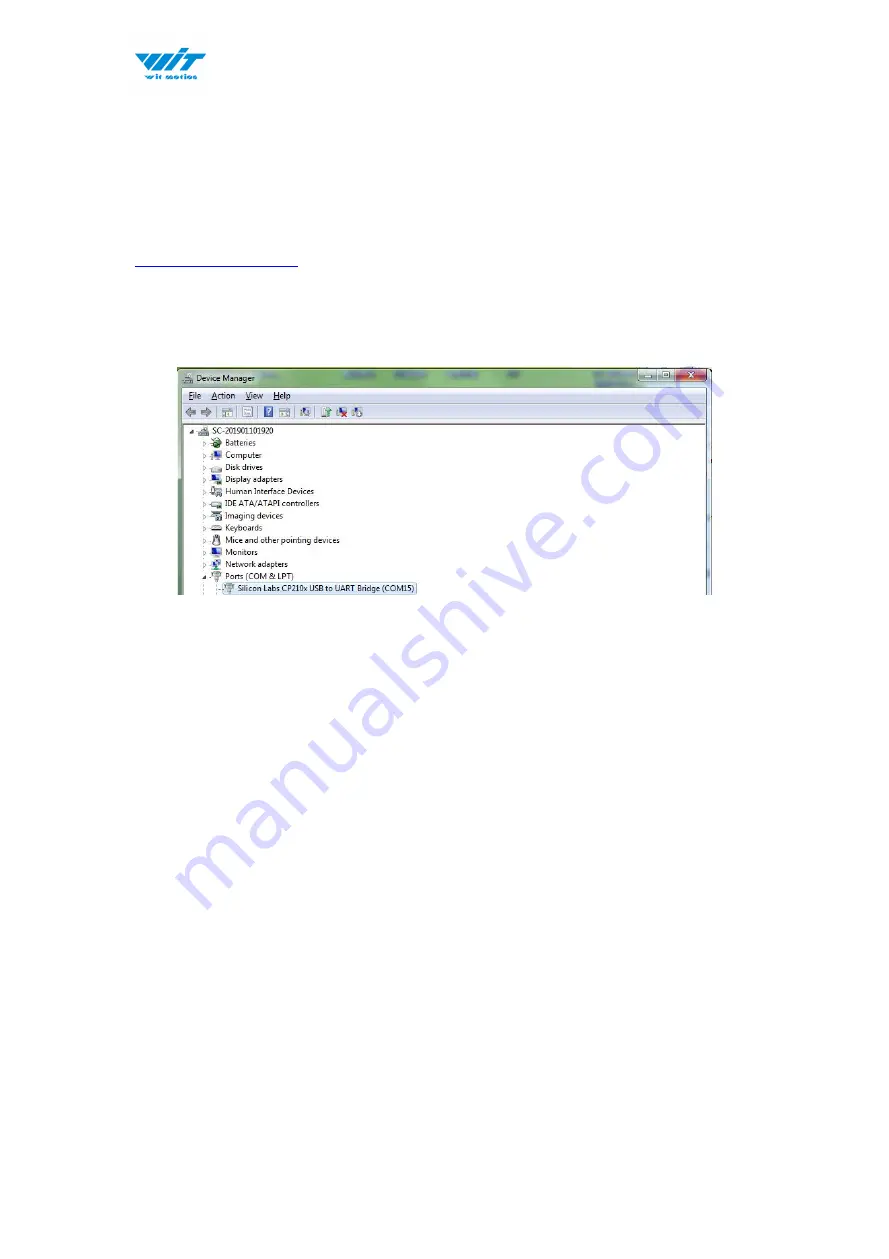 WiT WT901SDCL User Manual Download Page 9