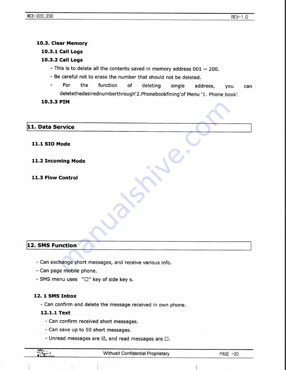 Withus WCE-220 User Manual Download Page 21