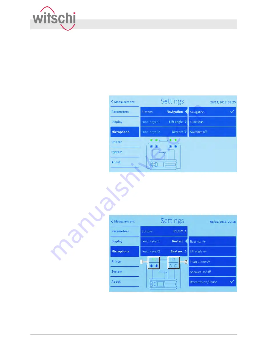 Witschi Watch Expert Operating Instructions Manual Download Page 59