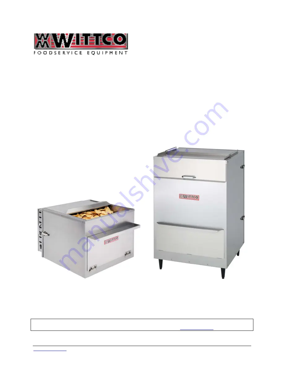 Wittco 500-CW Installation & Operation Manual Download Page 1