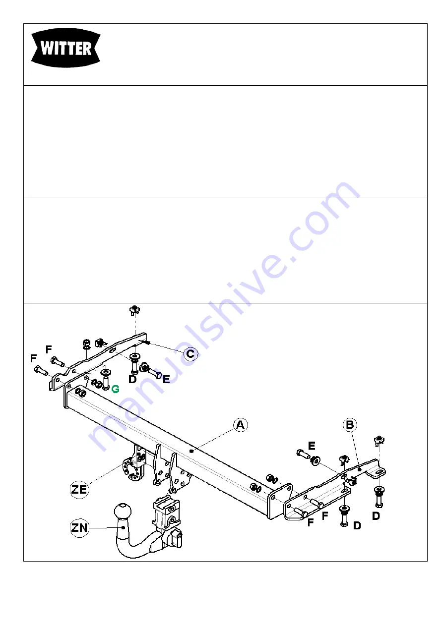 Witter DT143U Скачать руководство пользователя страница 1