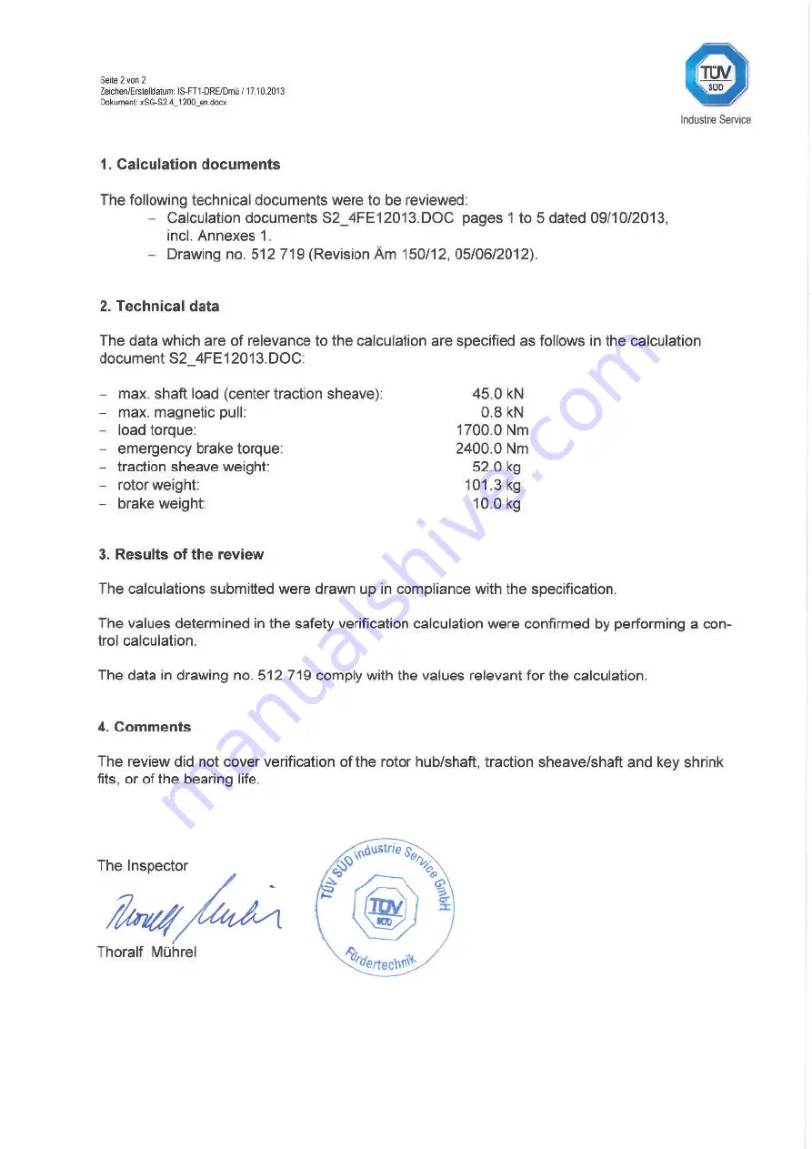 WITTUR WSG-S2.4 Series Operating Instructions Manual Download Page 32