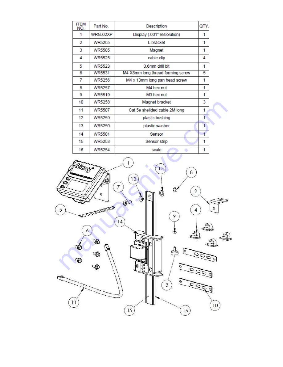 Wixey WR525 Type 2 Скачать руководство пользователя страница 5