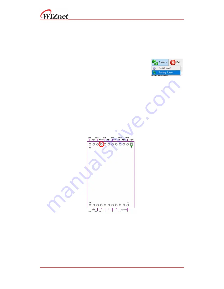 Wiznet W7500S2E Series User Manual Download Page 50