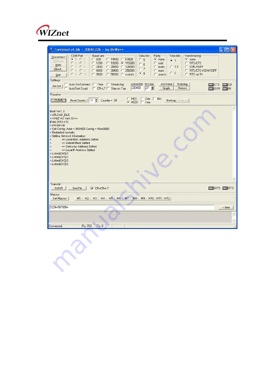 Wiznet WIZ140SR User Manual Download Page 17