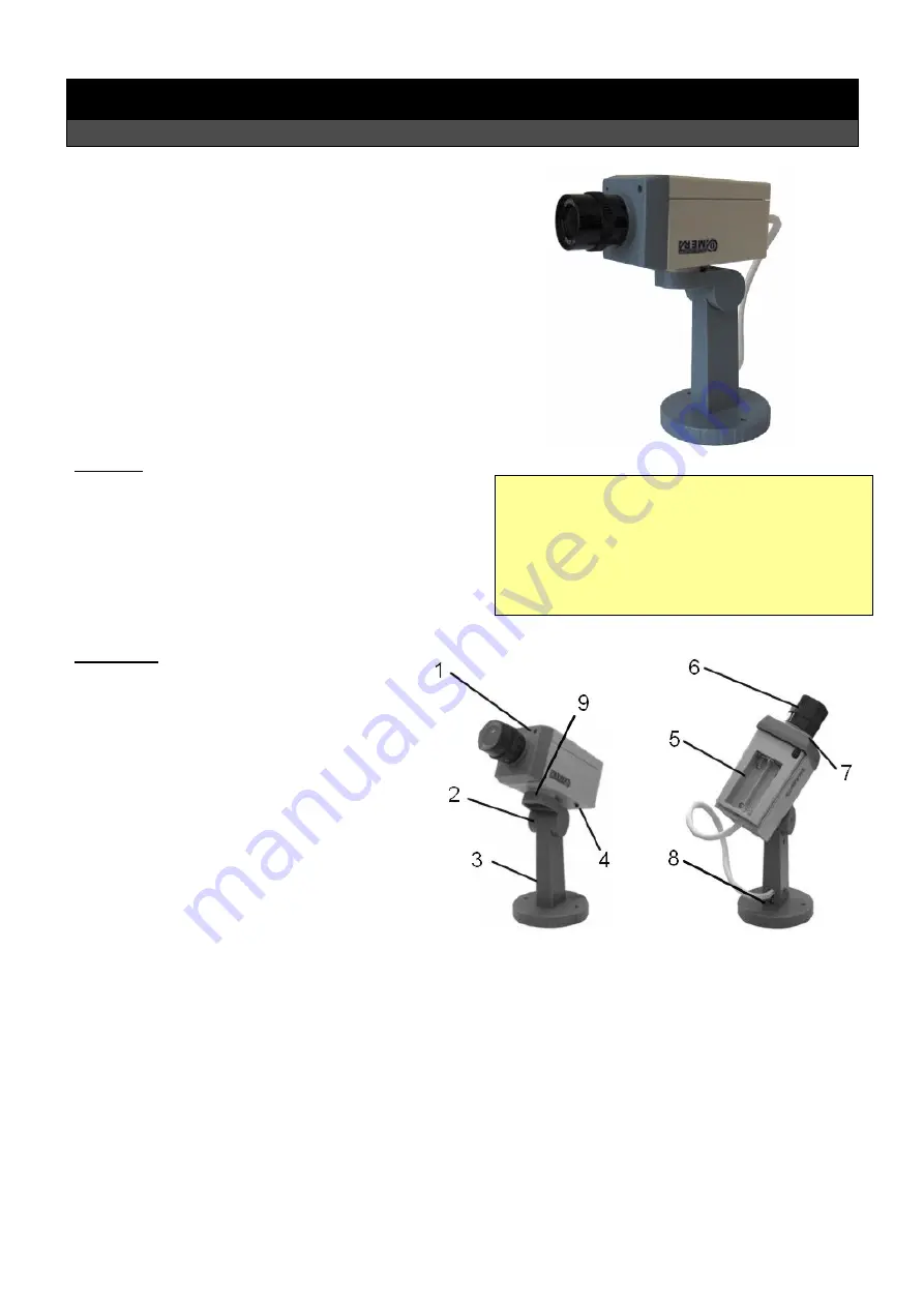 WJG Camera-Dummy Скачать руководство пользователя страница 2