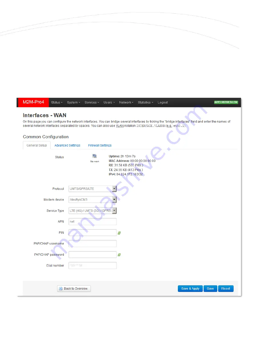 WM Systems M2M Router PRO4 User Manual Download Page 16