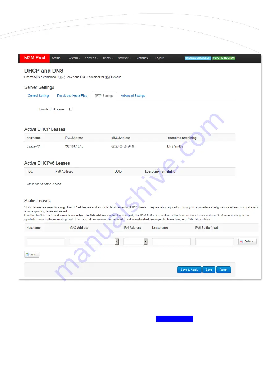 WM Systems M2M Router PRO4 User Manual Download Page 36