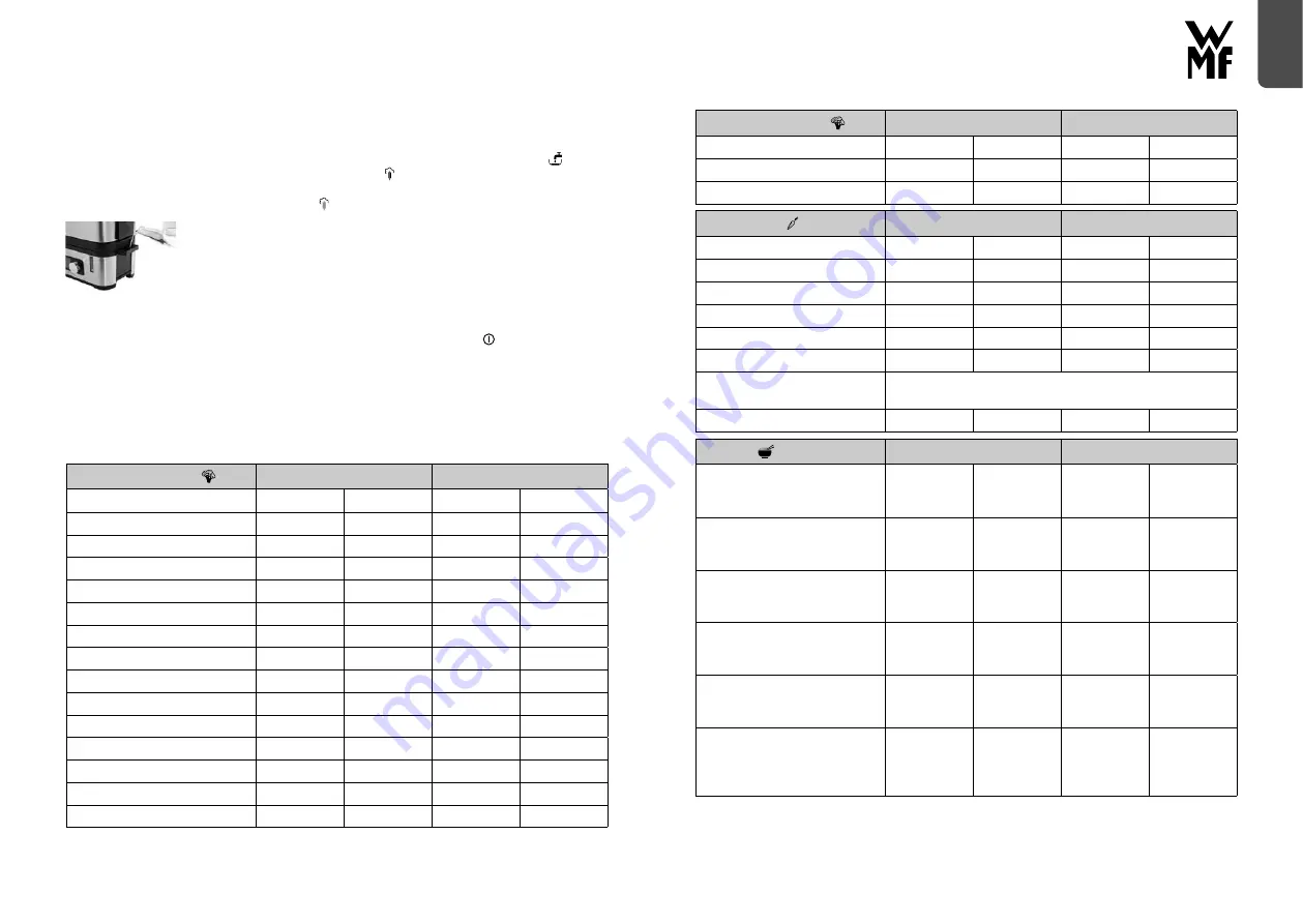 WMF KITCHENminis 0415090011 Operating Manual Download Page 42