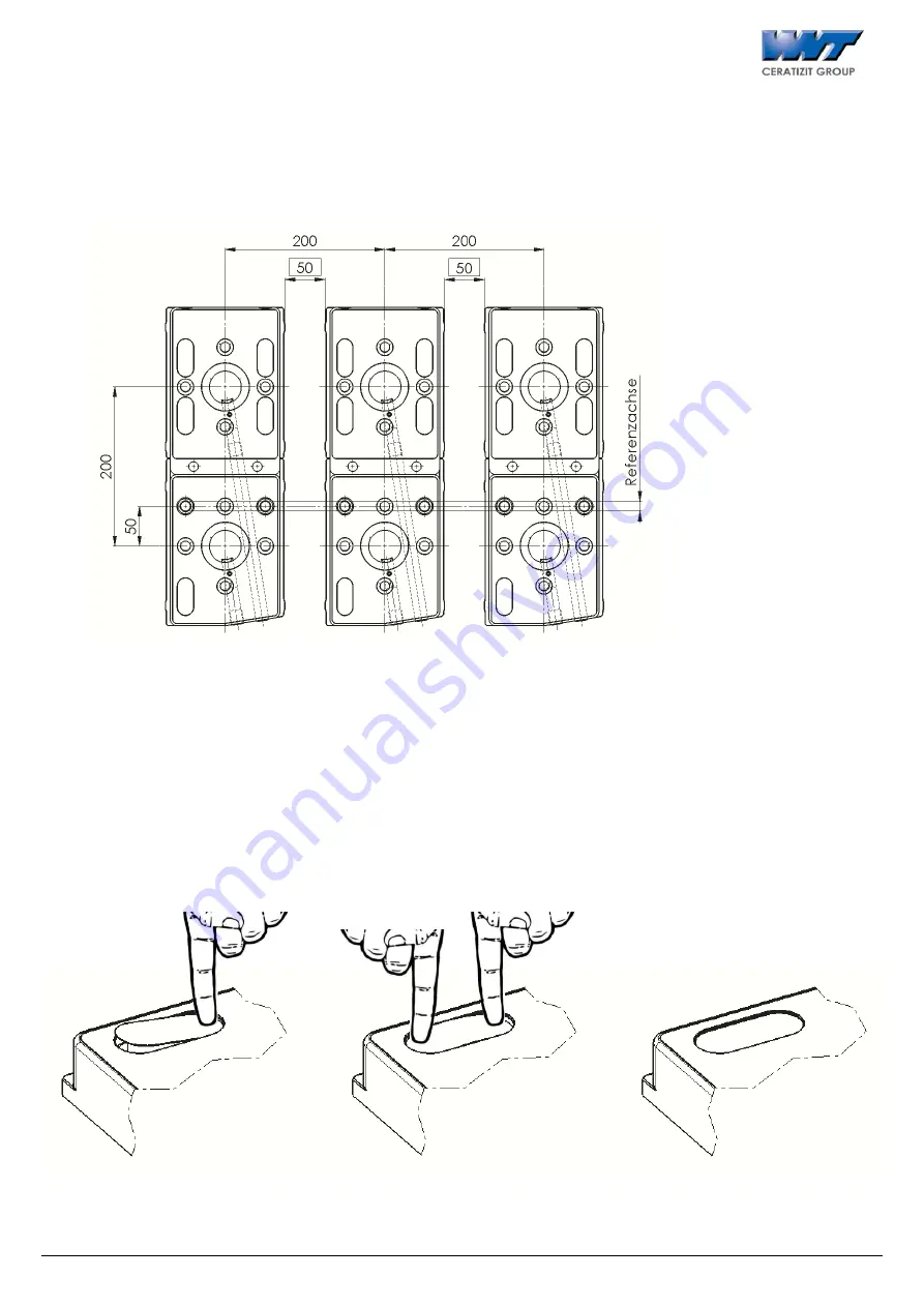 WNT MNG rectangular Installation And Operating Instructions Manual Download Page 12