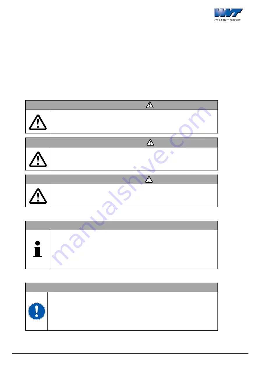 WNT MNG rectangular Скачать руководство пользователя страница 19