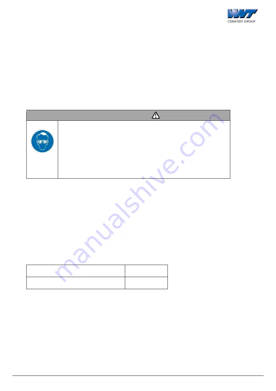 WNT MNG rectangular Installation And Operating Instructions Manual Download Page 22