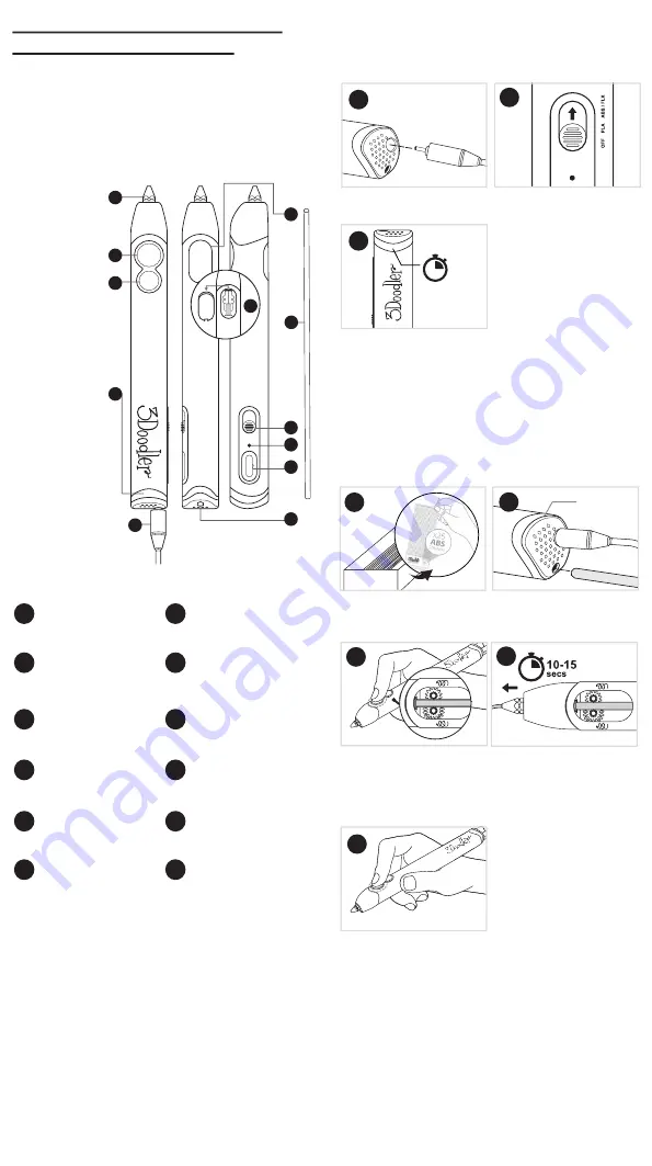 WobbleWorks 3 Doodler Create+ Скачать руководство пользователя страница 9