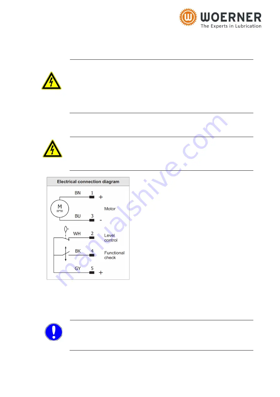 WOERNER 612345/1 Translation Of The Original Operation Manual Download Page 20