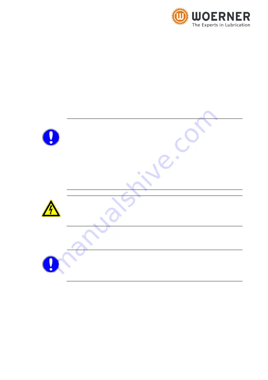 WOERNER GMV-B Translation Of The Original Operation Manual Download Page 22