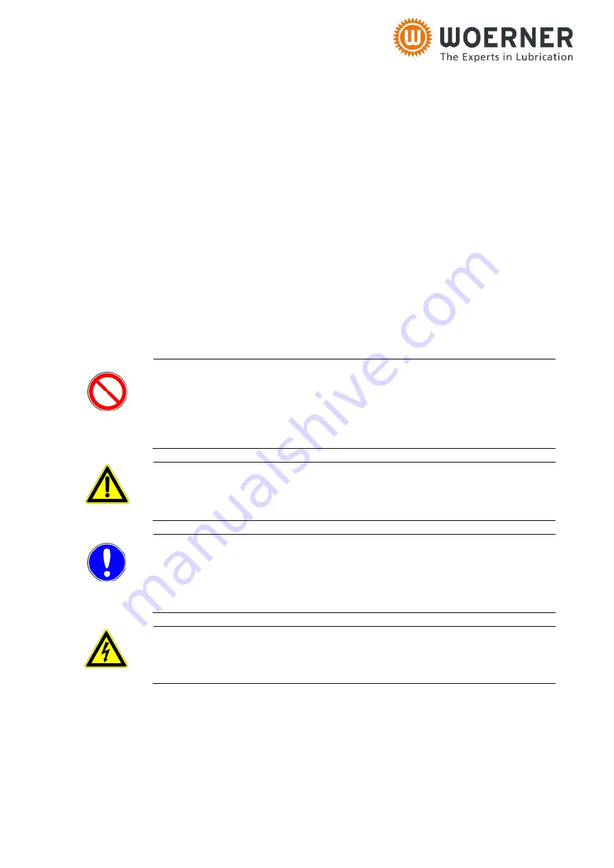 WOERNER GMV-C Translation Of The Original Operation Manual Download Page 6