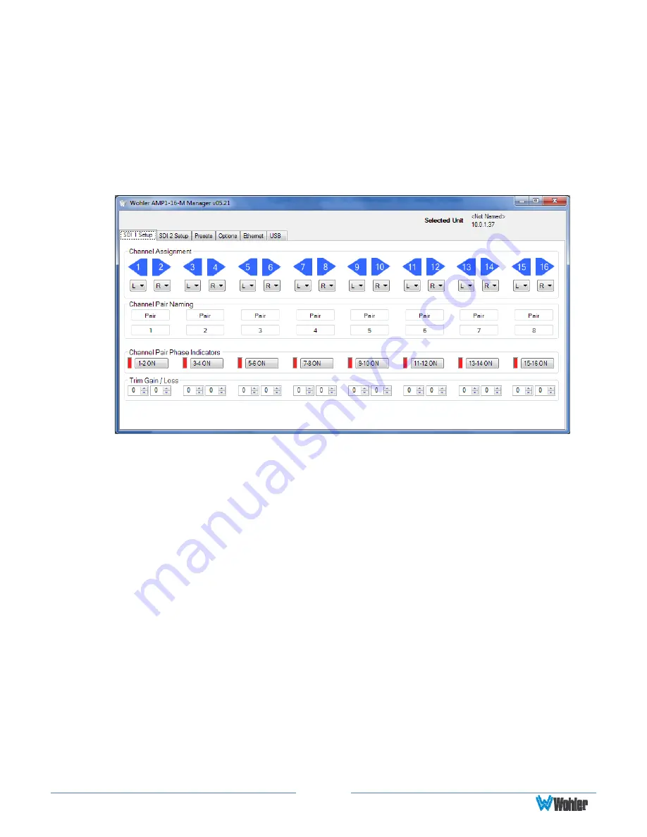 Wohler AMP1-16-M User Manual Download Page 17