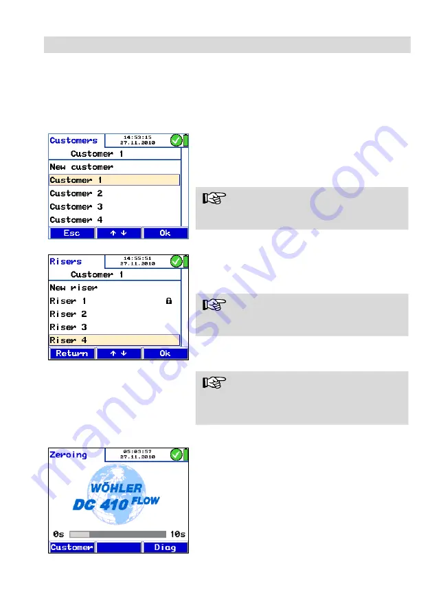 Wohler DC 410FLOW User Manual Download Page 54