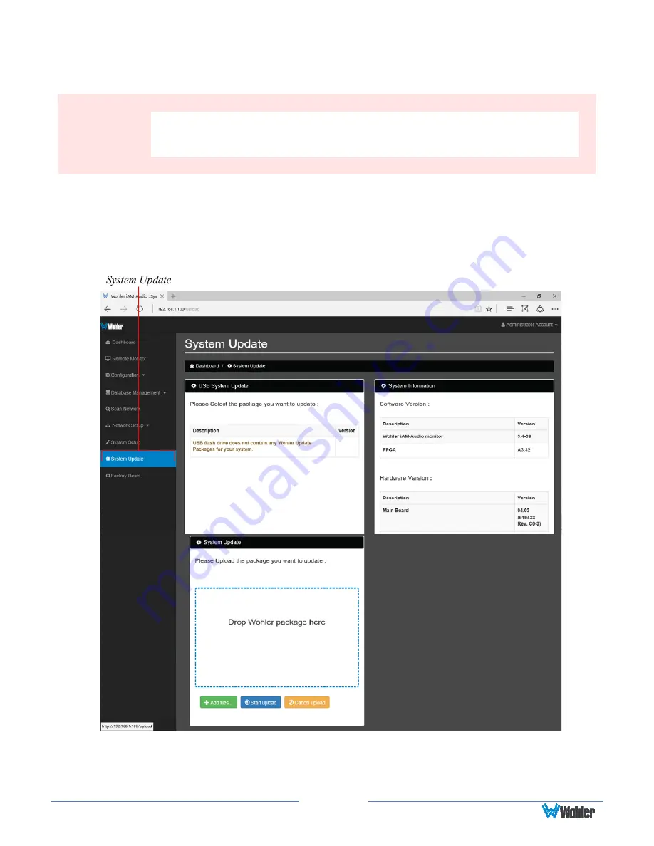 Wohler iAM-AUDIO-2 User Manual Download Page 57