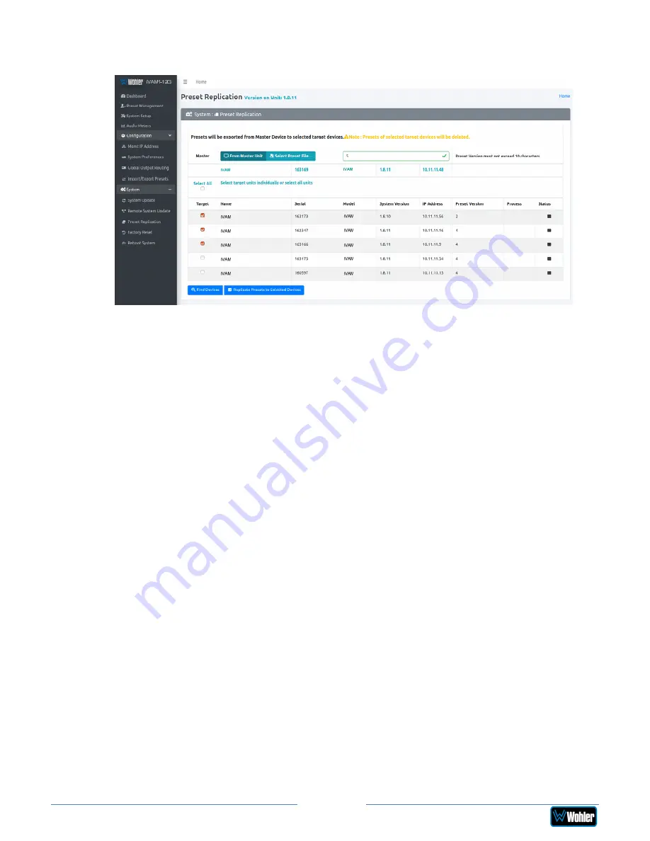 Wohler iVAM1-12G User Manual Download Page 77