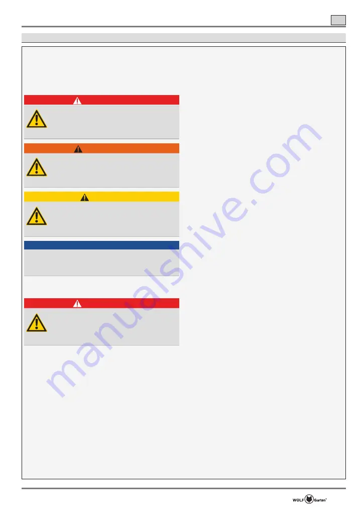 Wolf Garten 72V Li-ION POWER 55H Original Operating Instructions Download Page 105