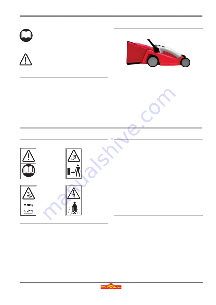 Wolf Garten EXPERT 34 E Original Operating Instructions Download Page 6