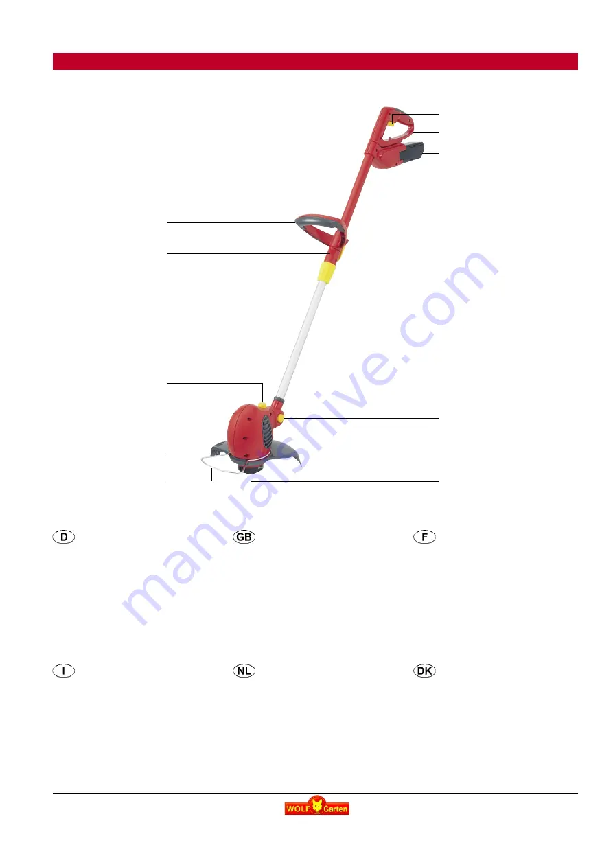 Wolf Garten GT 815 AC Instruction Manual Download Page 4