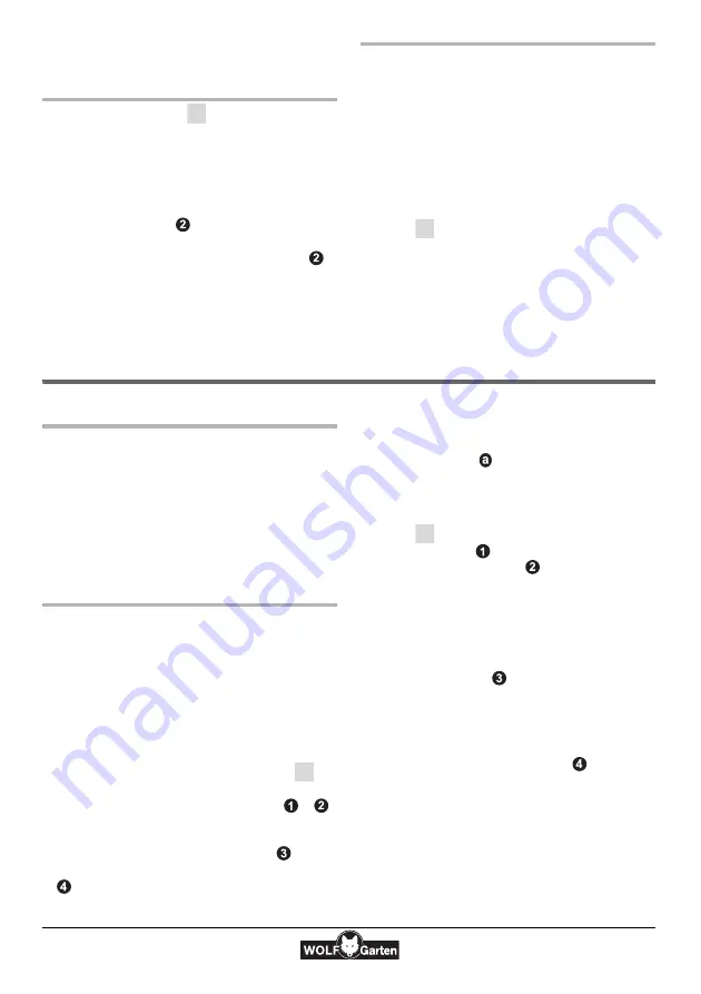 Wolf Garten GTE 830 Original Operating Instructions Download Page 29