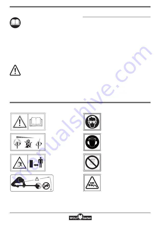 Wolf Garten GTE 830 Original Operating Instructions Download Page 73